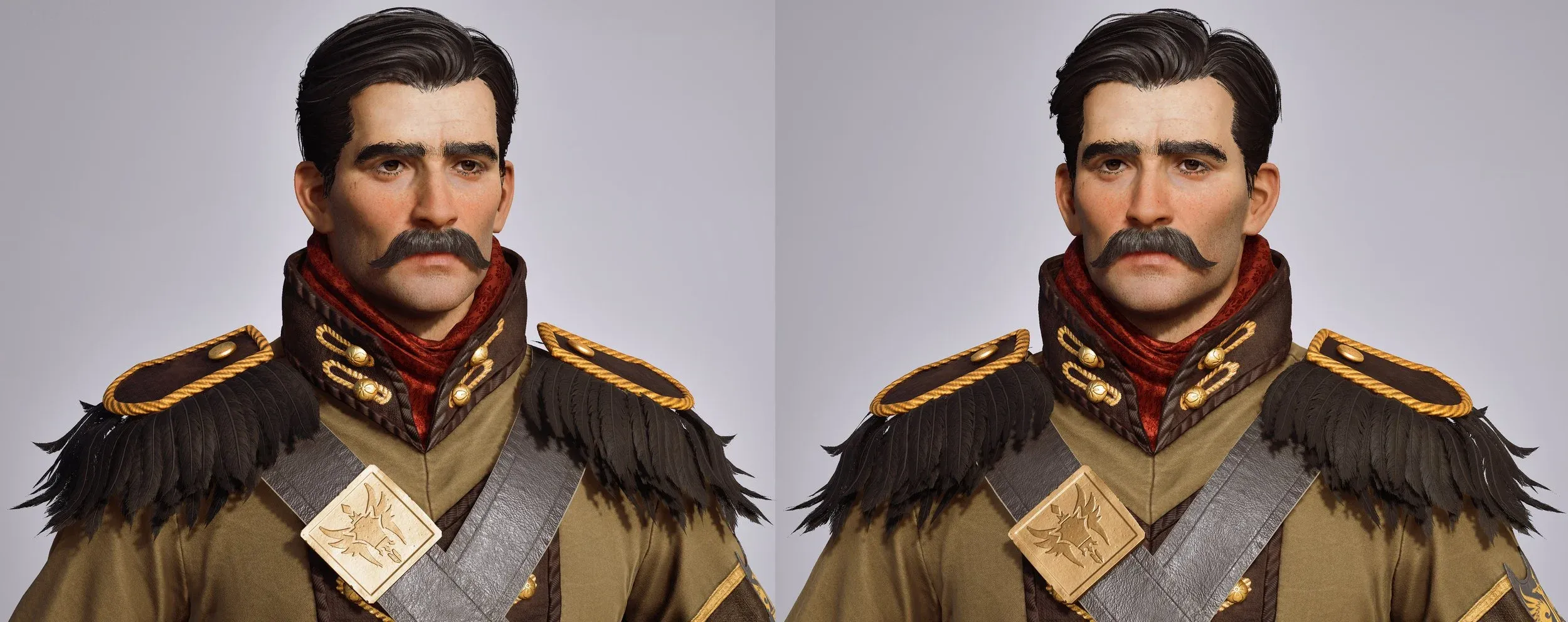 Character art for a Legion Sangre rifleman, a Tier 4 enemy.